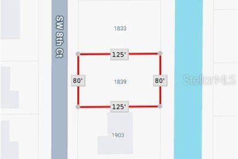Terreno en venta en Cape Coral, Florida № 1718930 - foto 4