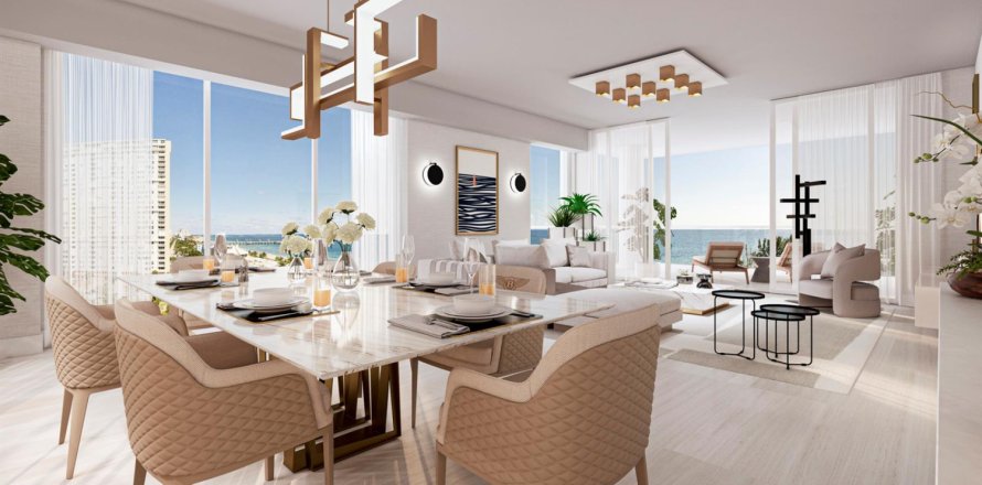 Condo in Pompano Beach, Florida, 3 bedrooms  № 2176893