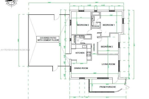 House in Opa-locka, Florida 3 bedrooms, 105.72 sq.m. № 2252908 - photo 29