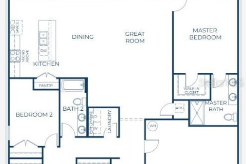 Villa ou maison à vendre à Deltona, Floride: 4 chambres, 173.45 m2 № 1540616 - photo 2