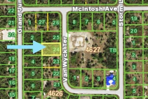 Terreno en Port Charlotte, Florida № 2224228