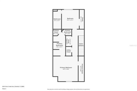Touwnhouse à vendre à Orlando, Floride: 3 chambres, 157.47 m2 № 2314496 - photo 23