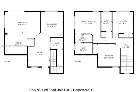 Townhouse in Homestead, Florida 3 bedrooms, 128.11 sq.m. № 2085333 - photo 27