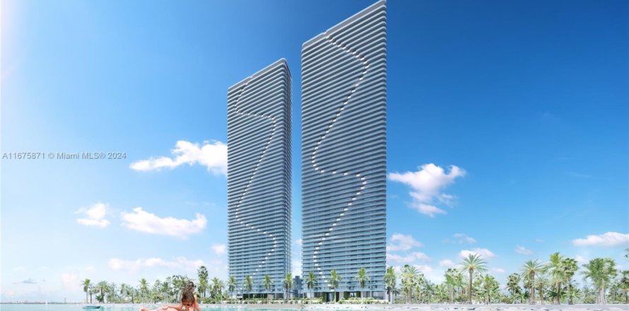 Condominio en Miami, Florida, 3 dormitorios  № 1862844