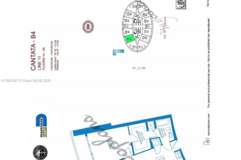 Condominio en alquiler en Miami, Florida, 1 dormitorio, 73.49 m2 № 1836694 - foto 25