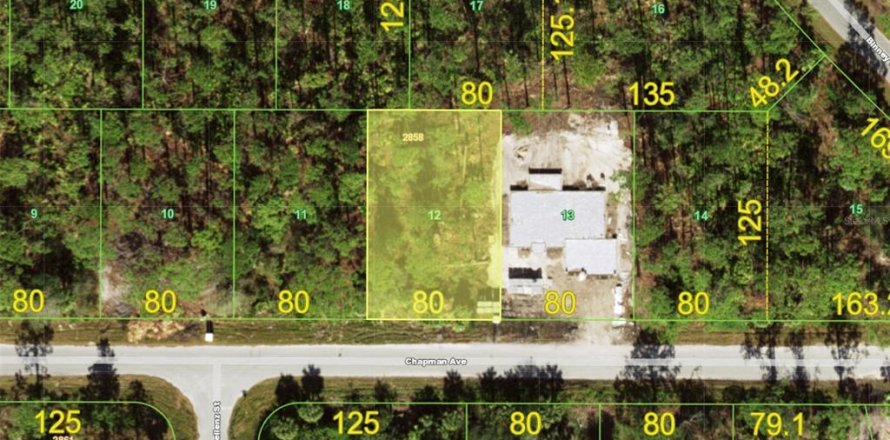 Land in Port Charlotte, Florida № 2162149