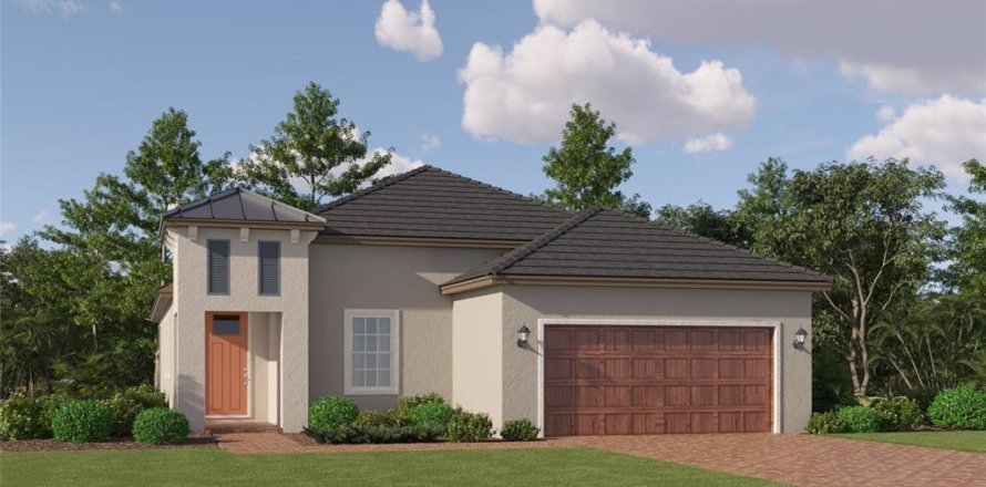 House in Land O' Lakes, Florida 2 bedrooms, 165.64 sq.m. № 2206838
