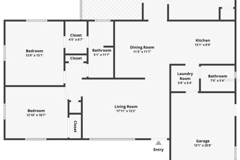 Villa ou maison à louer à Port Richey, Floride: 3 chambres, 114.27 m2 № 1868894 - photo 26