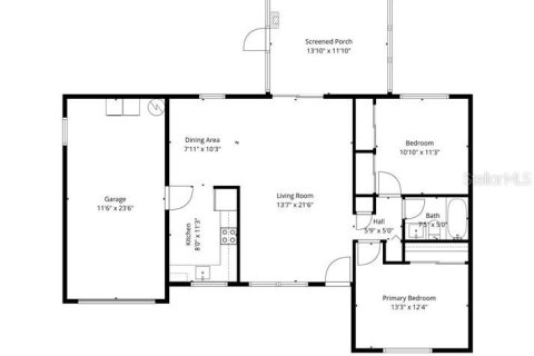House in Ocala, Florida 2 bedrooms, 83.98 sq.m. № 2227650 - photo 21