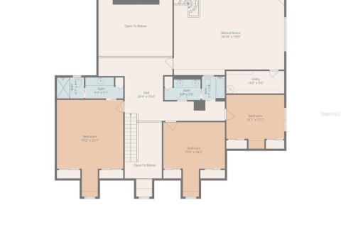 Villa ou maison à vendre à Kissimmee, Floride: 4 chambres, 483.74 m2 № 2402926 - photo 14