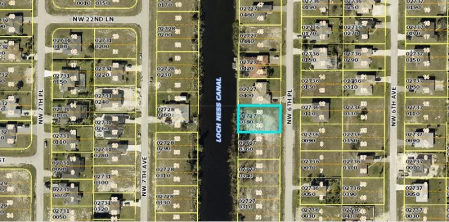Terreno en Cape Coral, Florida № 1398900