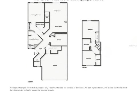 Adosado en venta en Winter Springs, Florida, 3 dormitorios, 156.08 m2 № 2418505 - foto 4