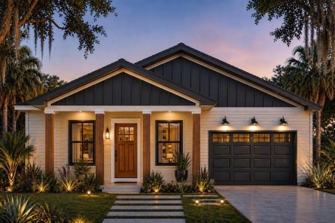 House in Tampa, Florida 4 bedrooms, 166.57 sq.m. № 2165985