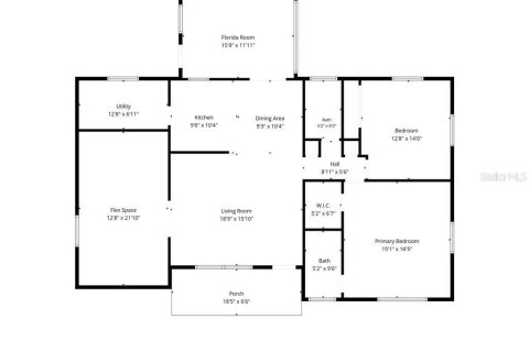 House in Beverly Hills, Florida 2 bedrooms, 112.23 sq.m. № 2202272 - photo 3