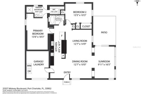 Casa en venta en Port Charlotte, Florida, 2 dormitorios, 103.68 m2 № 1910724 - foto 27