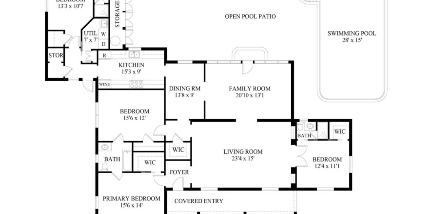 Casa en Palm Beach, Florida 4 dormitorios, 210.7 m2 № 1159650