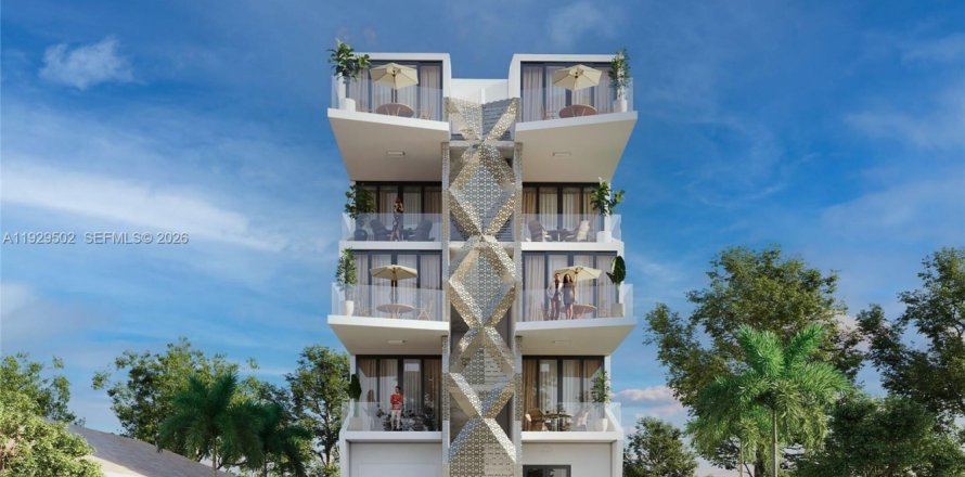 Кондоминиум с 2 спальнями в Майами-Бич, Флорида № 2055117