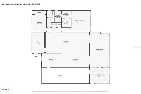 Villa ou maison à vendre à Orlando, Floride: 2 chambres, 191.47 m2 № 2350263 - photo 30