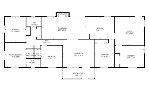 Villa ou maison à vendre à Edgewater, Floride: 5 chambres, 176.89 m2 № 2103292 - photo 22