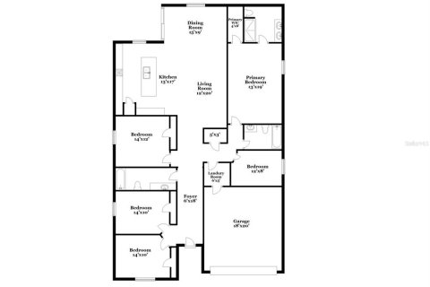 Casa en alquiler en Mascotte, Florida, 5 dormitorios, 180.6 m2 № 1843391 - foto 2