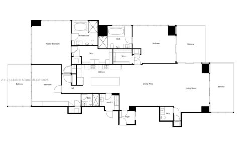 Copropriété à louer à Bal Harbour, Floride: 3 chambres, 261.33 m2 № 1868473 - photo 25