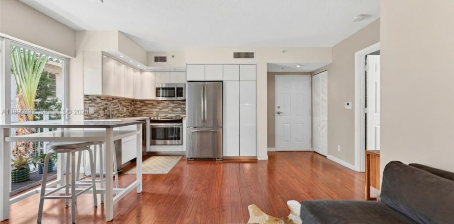 Кондоминиум с 1 спальней в Майами-Бич, Флорида № 2057720