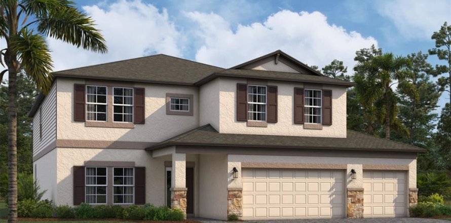 House in Lakeland, Florida 5 bedrooms, 308.06 sq.m. № 2239610