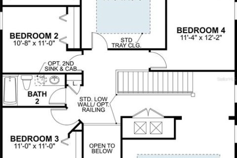 House in Lakeland, Florida 5 bedrooms, 308.06 sq.m. № 2239610 - photo 3