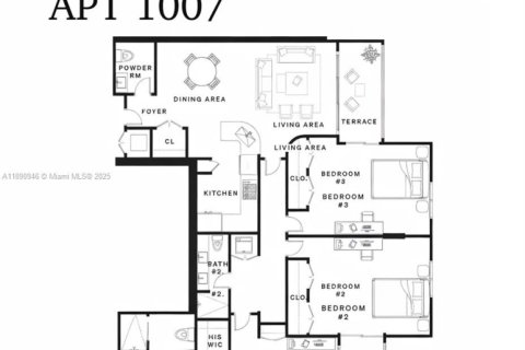Copropriété à louer à Miami Beach, Floride: 3 chambres, 164.44 m2 № 1943692 - photo 16