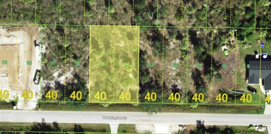 Terrain à Punta Gorda, Floride № 1416103