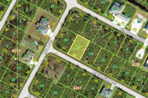 Terreno en Port Charlotte, Florida № 2164461