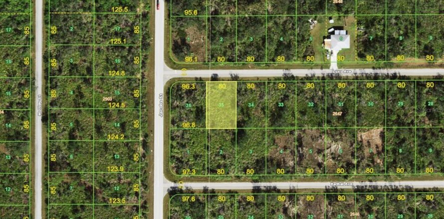Land in Port Charlotte, Florida № 2161096