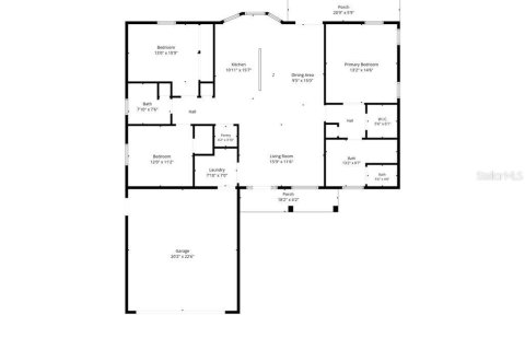 House in Inverness, Florida 3 bedrooms, 147.99 sq.m. № 2217459 - photo 3