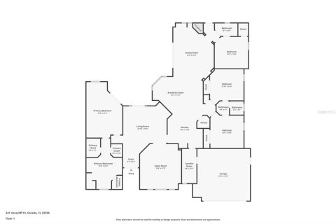 House in Oviedo, Florida 4 bedrooms, 261.61 sq.m. № 2216904 - photo 5
