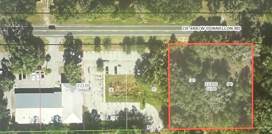 Terreno en Dunnellon, Florida № 1533273