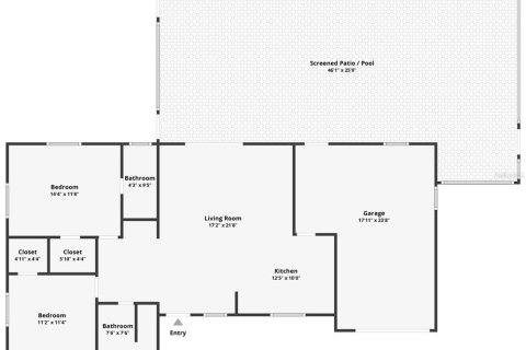 House in Gulfport, Florida 2 bedrooms, 90.67 sq.m. № 1749458 - photo 24