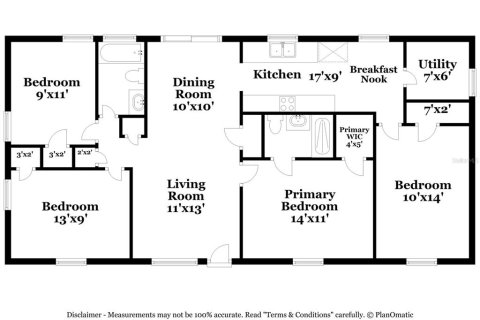 Casa en alquiler en Orlando, Florida, 4 dormitorios, 148.64 m2 № 1829564 - foto 2