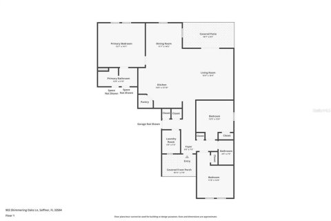 Villa ou maison à vendre à Seffner, Floride: 3 chambres, 155.98 m2 № 2100081 - photo 4