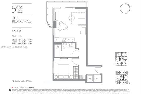 Condominio en alquiler en Miami, Florida, 1 dormitorio, 56.3 m2 № 2052964 - foto 15