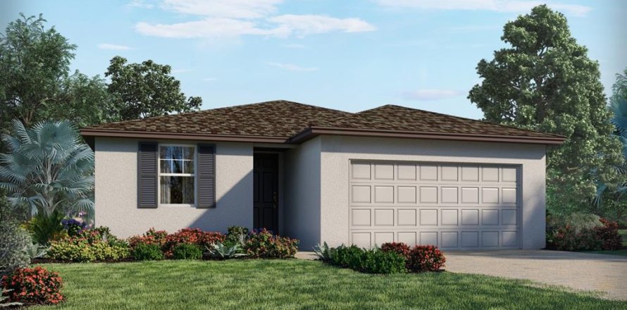 House in Poinciana, Florida 3 bedrooms, 157.47 sq.m. № 1626680
