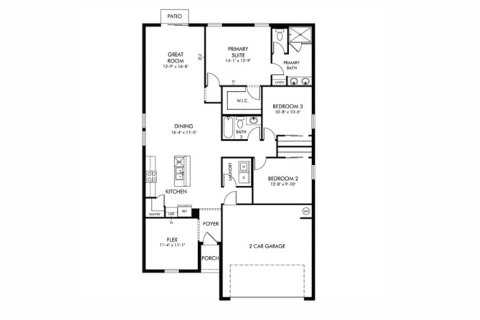 Villa ou maison à vendre à Haines City, Floride: 3 chambres, 158.68 m2 № 1837542 - photo 1