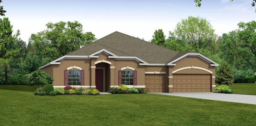 Elegant Manor Estates sobre plano en Edgewater, Florida № 618751