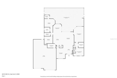 House in Cape Coral, Florida 4 bedrooms, 237.74 sq.m. № 2393609 - photo 11