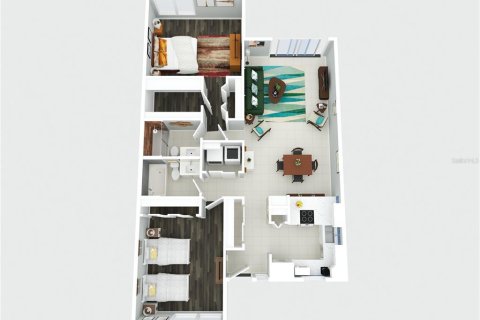 Condo in Bradenton Beach, Florida, 2 bedrooms  № 2122481 - photo 3