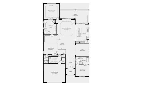 House floor plan «House», 3 bedrooms in Esplanade at Skye Ranch