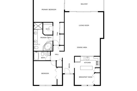 Condo in Palm Beach Gardens, Florida, 2 bedrooms  № 1152259 - photo 1