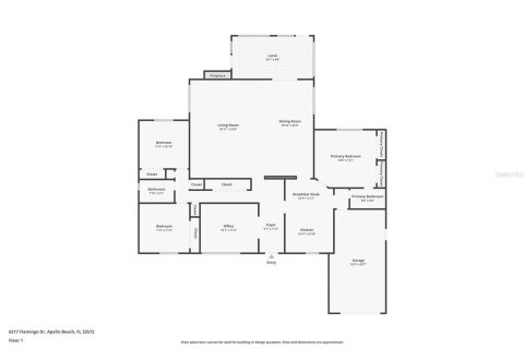 Casa en alquiler en Apollo Beach, Florida, 3 dormitorios, 191.01 m2 № 1912892 - foto 21