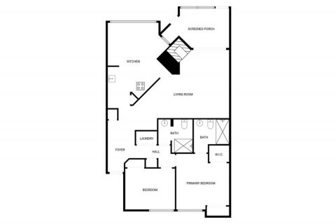 Condo in Saint Petersburg, Florida, 2 bedrooms  № 1557398 - photo 22