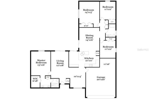 Casa en alquiler en Kissimmee, Florida, 4 dormitorios, 170.38 m2 № 1825013 - foto 2