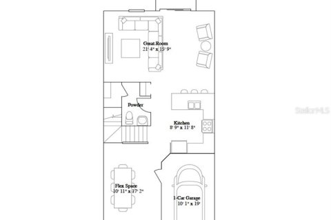 Townhouse in Davenport, Florida 3 bedrooms, 170.94 sq.m. № 1909478 - photo 27